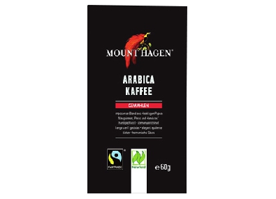 Mount Hagen Bio Fairtrade Kaffee, gemahlen-