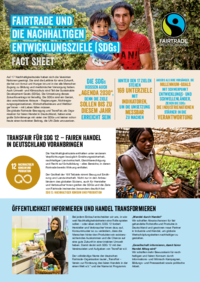 <p>Informationen über Fairtrade in Zusammenhang mit den Sustainable Development Goals (SDGs).</p>