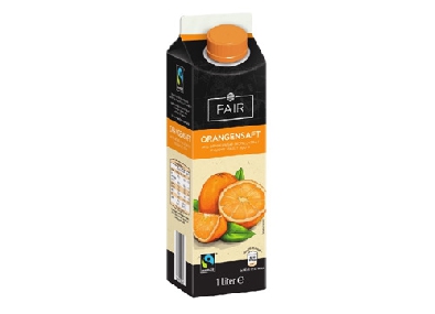 FAIR Orangensaft aus Orangensaftkonzentrat-