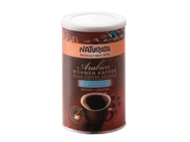 Entkoffeinierter Arabica Bohnenkaffee von Naturata-