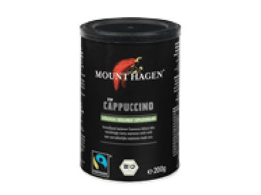 Mount Hagen Fairtrade Bio Cappuccino-