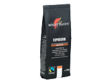 Mount Hagen Espresso, gemahlen, entkoffeiniert-