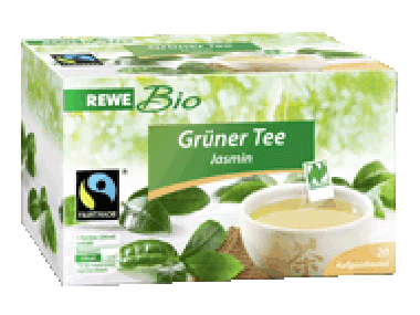 REWE Bio Grüner Tee Jasmin-