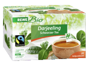 REWE Bio Darjeeling Schwarzer Tee-