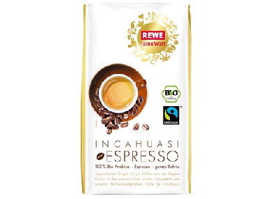 REWE Feine Welt Incahuasi Espresso (ganze Bohne)-