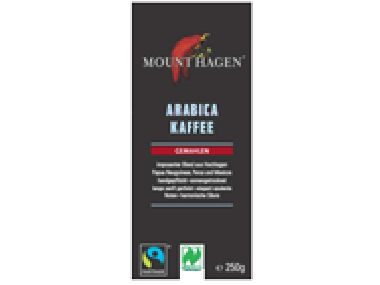 Mount Hagen Arabica Kaffee gemahlen-
