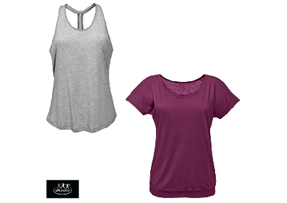 ONE WORLD® Damen Yoga-Shirt aus Fairtrade-Baumwolle-