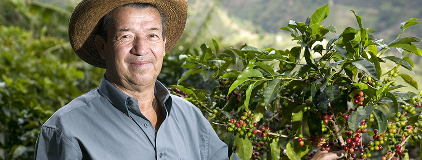 Fairtrade-Kaffee-Produzente aus Costa Rica
