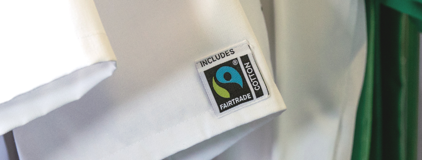 Das Fairtrade-Produkt-Siegel für Baumwolle