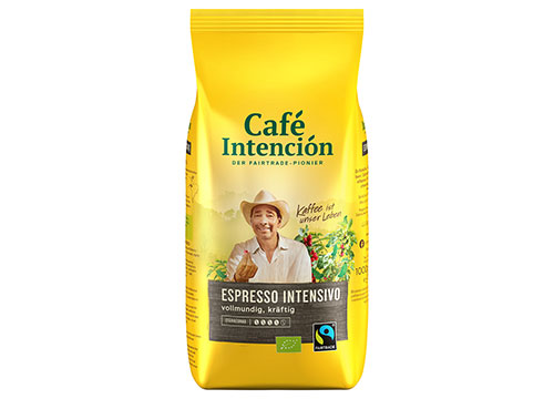 Café Intención ecológico Espresso 1000g, Ganze Bohne-