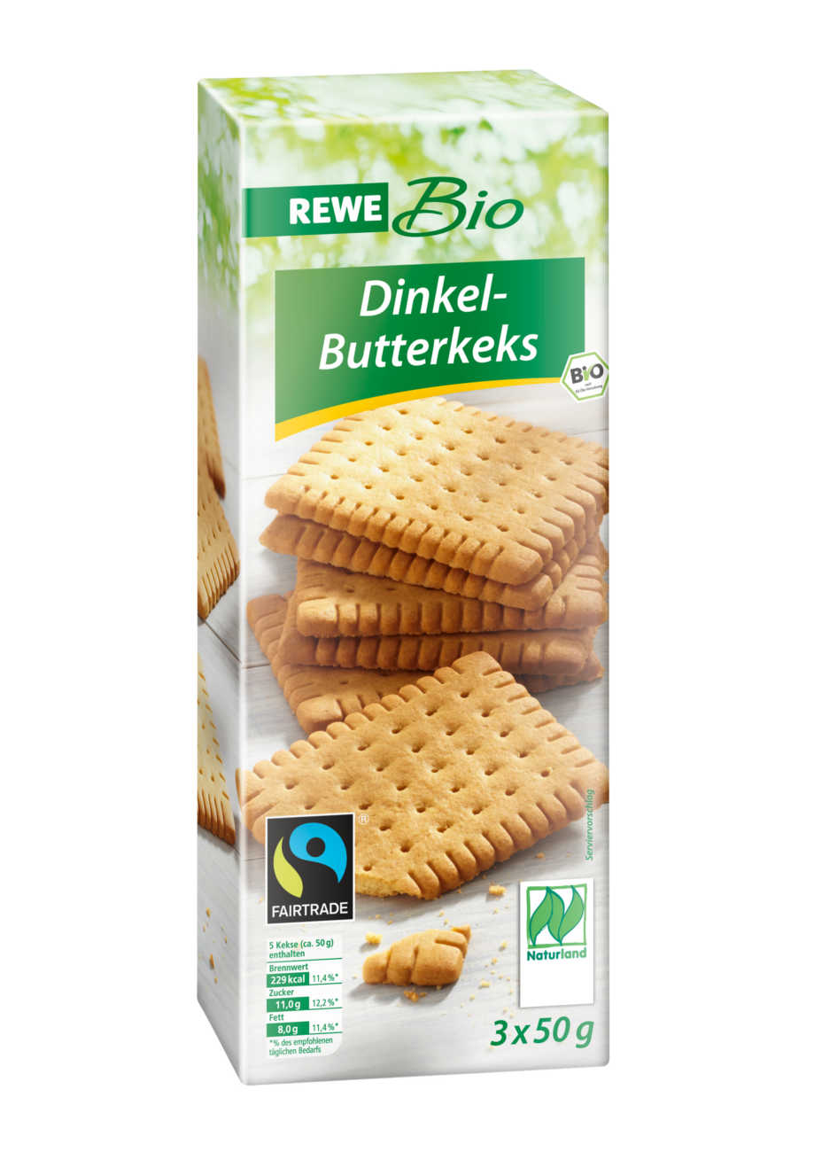 REWE Bio Dinkel-Butterkeks-
