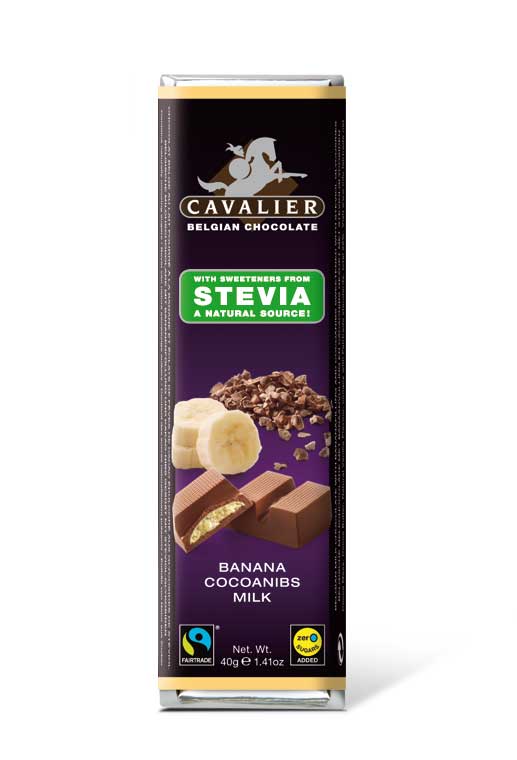 Cavalier Fruity Schokoriegel Banana Cocoanibs Milk-