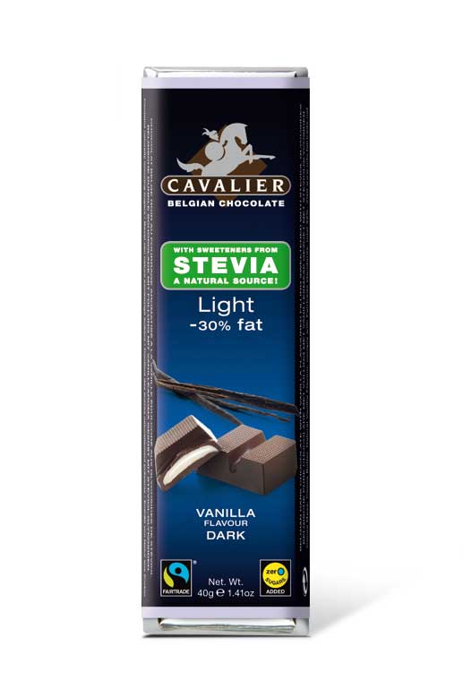 Cavalier Light -30% Fett Schokoriegel Vanilla Flavour Dark-