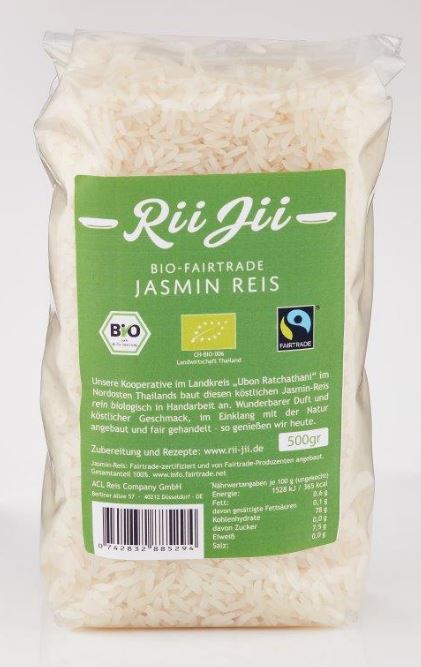 Rii Jii Bio & Fairtrade Jasmin Reis 500g-