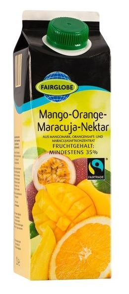 Fairglobe Mango-Orange-Maracuja-Nektar-