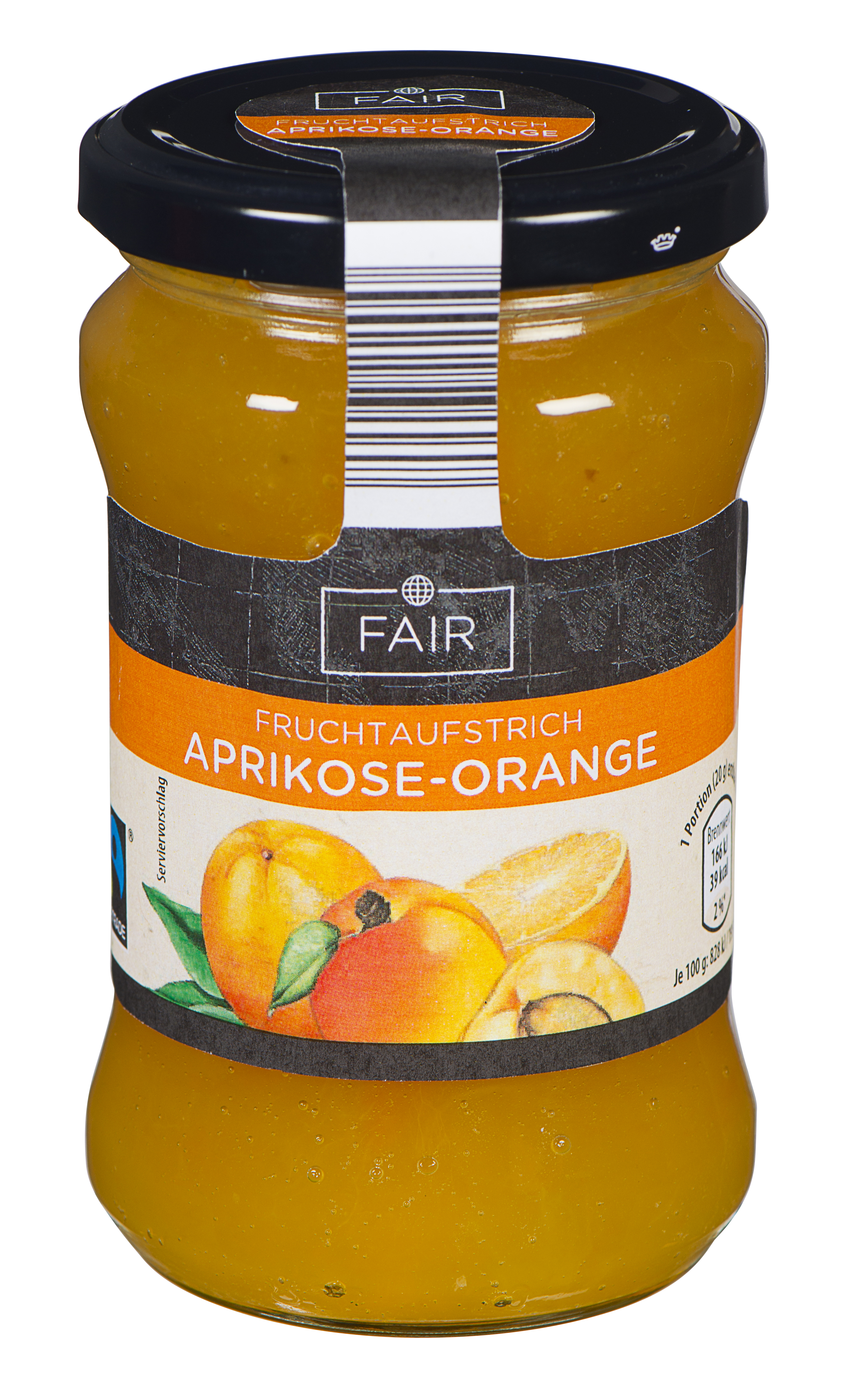 FAIR Fruchtaufstrich, Aprikose-Orange-