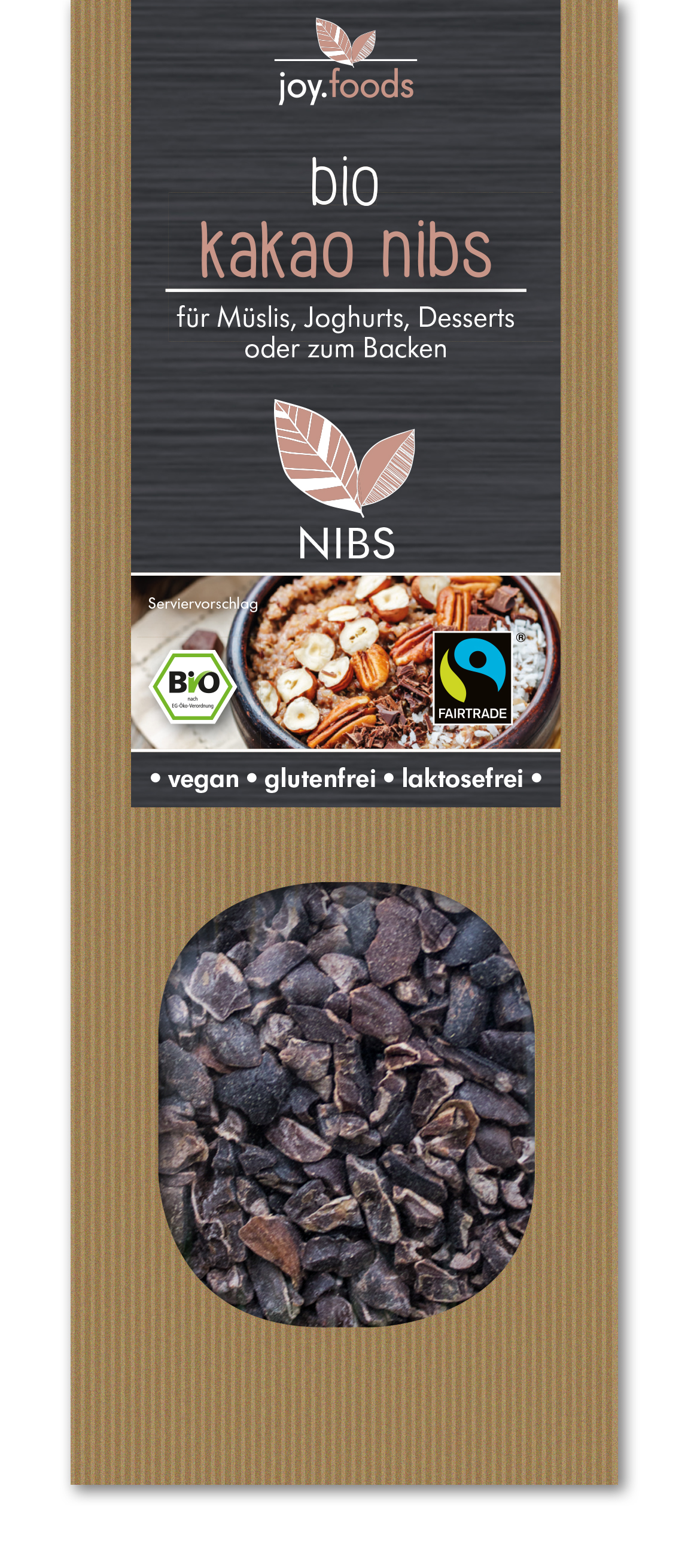 joy.foods Kakao Nibs-
