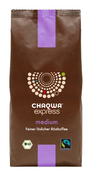 CHAQWA express medium Löslicher Bohnenkaffee-