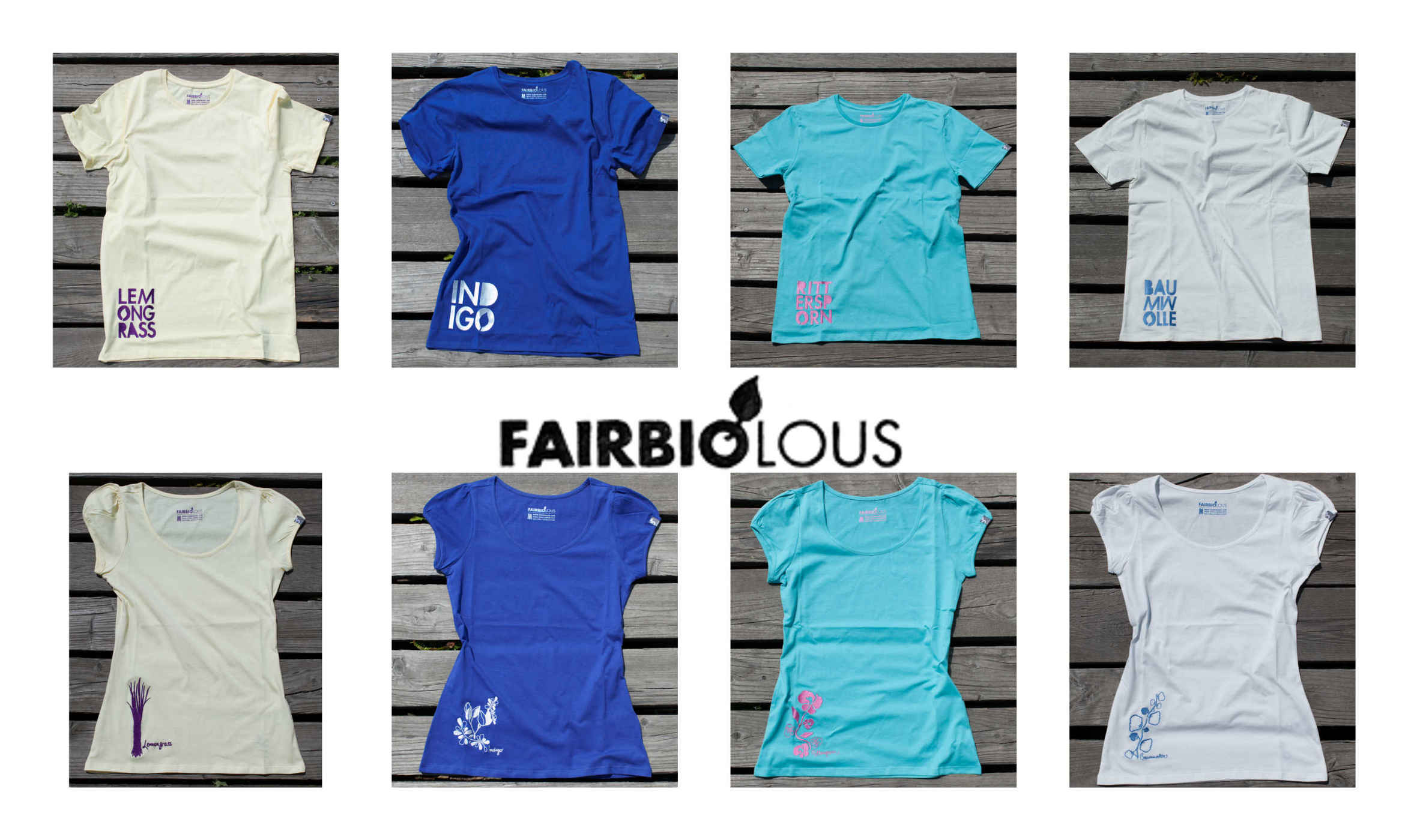 FAIRBIOLOUS Fairtrade Bioshirts für Jungs & Mädels-