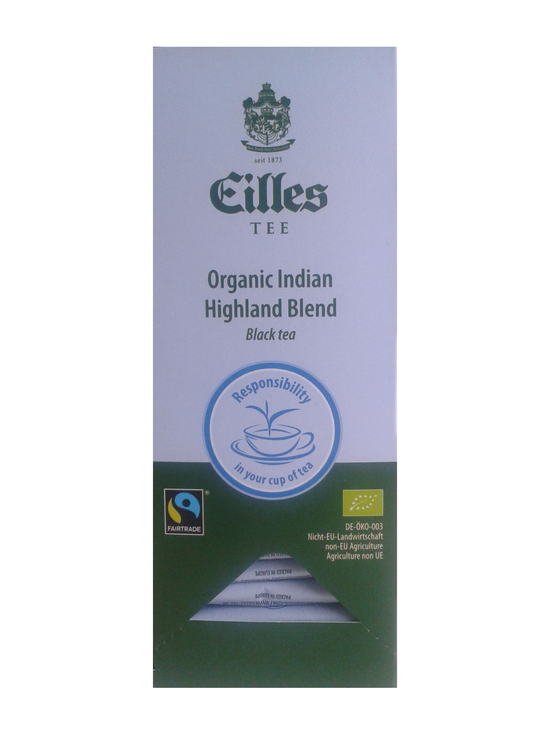 Eilles Tee Bio Indische Hochlandmischung, 25x1,7g-