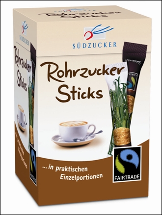 Südzucker Rohrzucker Sticks-
