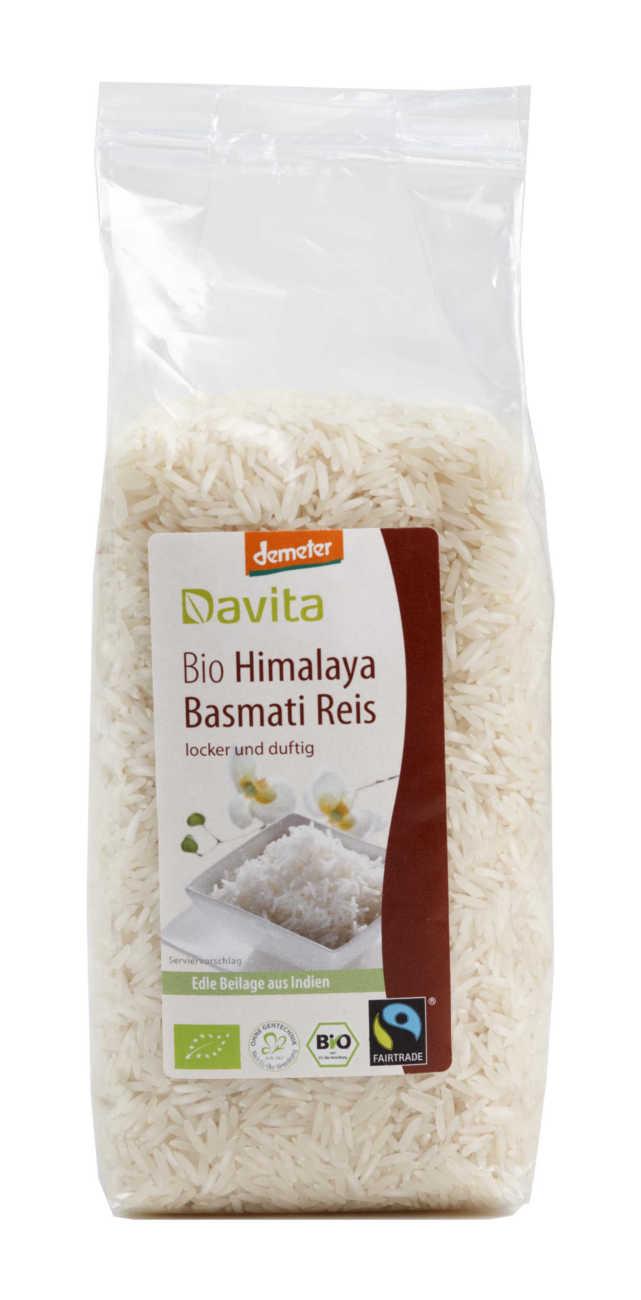 Davita Bio Demeter Himalaya Basmati Reis-