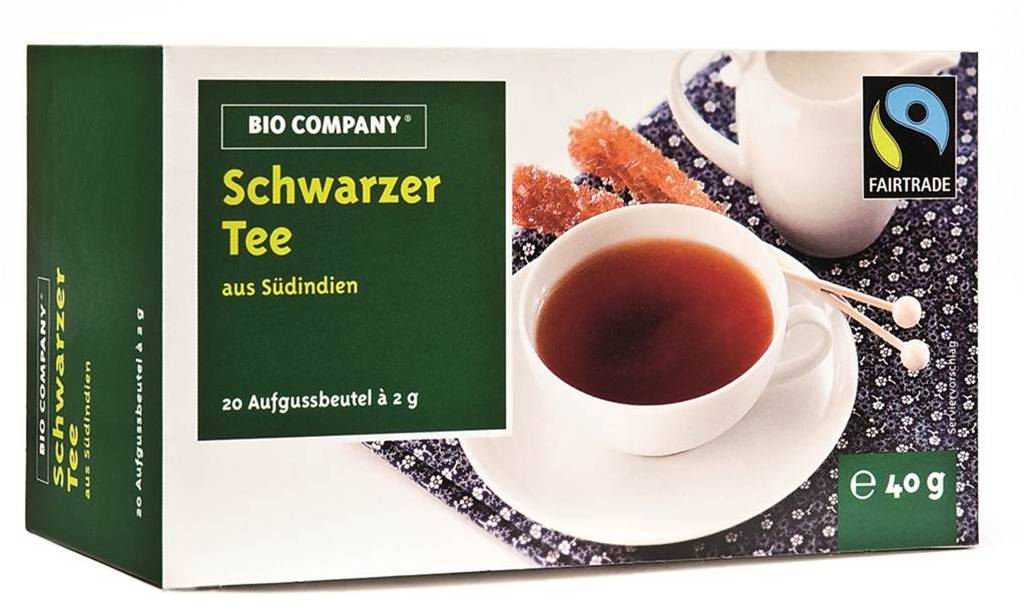 BIO COMPANY Schwarzer Tee, 20x2g-