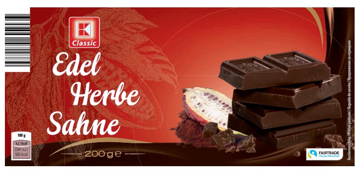 K-Classic Edel Herbe Sahne Schokolade-
