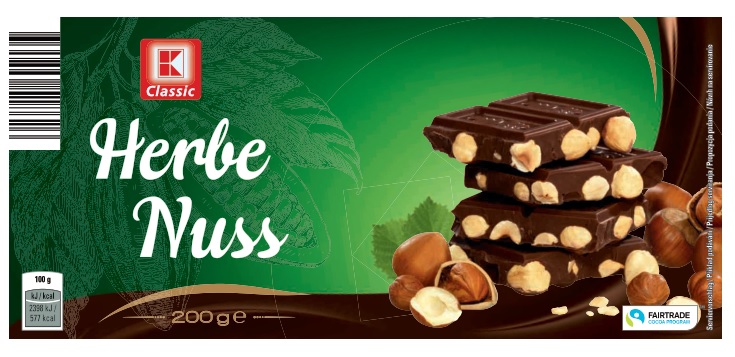 K-Classic Herbe Nuss Schokolade-