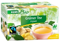 Rewe Bio Grüner Tee Ingwer
