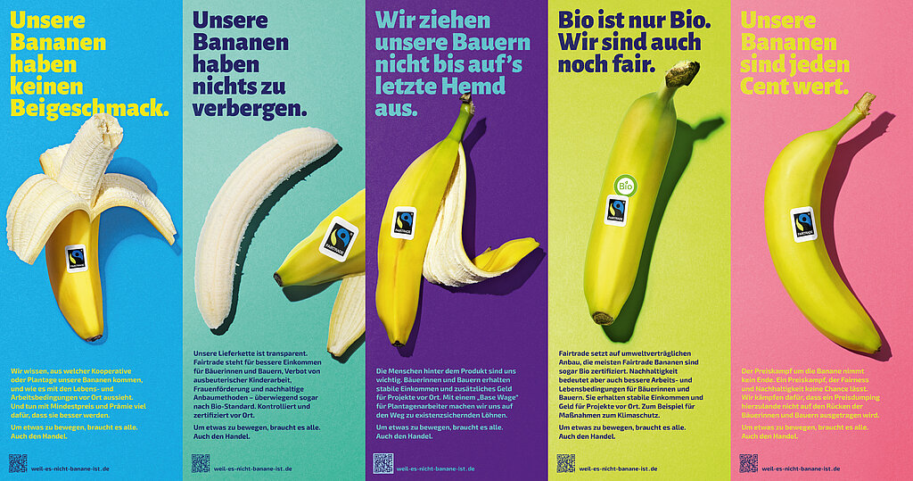 Bananen-Kampagne: Der Handel muss handeln: Fairtrade Deutschland