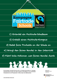 <p>Der Klassiker: Das Fairtrade-Schools-Poster jetzt auch im extra großen A1-Format.</p>