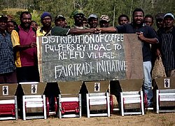 Die Kaffee-Kooperative HOAC in Papua Neuguinea