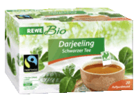 REWE Bio Darjeeling Schwarzer Tee