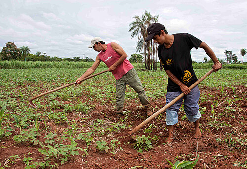 Arbeiter in Paraguay
