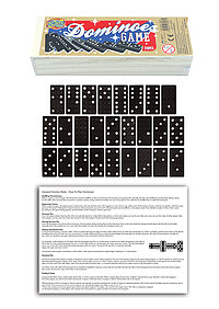 <p>Löst euren Dominoeffekt vor Ort aus mit diesem hochwertigen 28-teiligen Domino-Spiel!</p>
