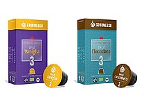 Gourmesso: Espresso Decaf Vaniglia (decaf Vanille) | Espresso Decaf Cioccolato (decaf Schokolade)
