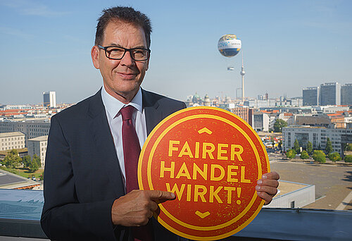 Bundesentwicklungsminister Dr. Gerd Müller, Schirmherr der Fairen Woche