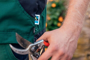 Fairtrade Arbeitsbekleidung. Foto: © CWS-boco
