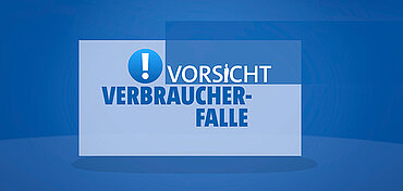 Logo ARD-Montags-Check "Vorsicht! Verbraucherfalle" Copyright: SWR