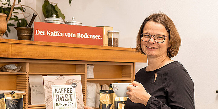 Patricia Nabitz von der Kaffeerösterei Konstanz
