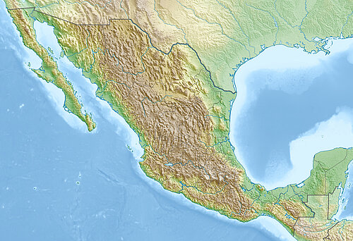 Mexiko-Karte