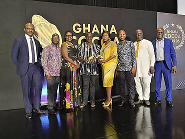 Awardverleihung in Ghana
