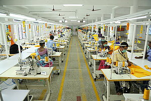 Nachhaltiges Textilunternehmen Sags Apparels | Fabrik