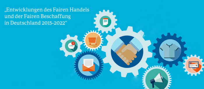 Coverbild: Entwicklungen des fairen Handels und der fairen Beschaffung in Deutschland 2015-2022