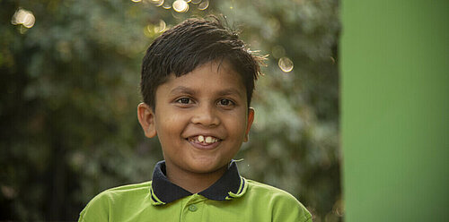  Vansh Kamli ist 9 Jahre alt und lebt im indischen Gujarat.