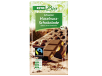 REWE Bio Schweizer Haselnuss Schokolade
