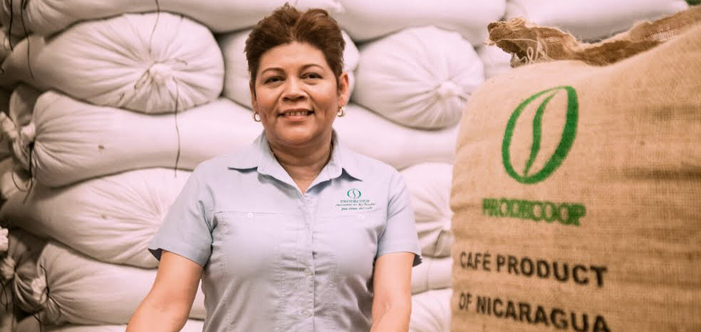 Merling Preza Ramos, Kaffeekleinbäuerin aus Nicaragua 