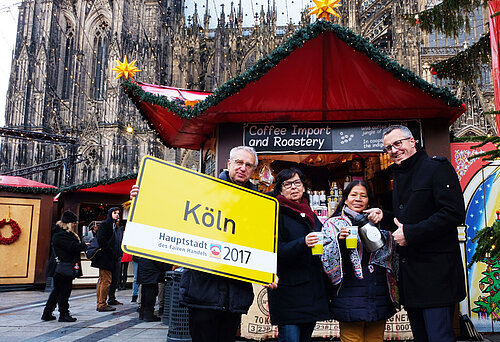 Köln ist die Hauptstadt des fairen Handels